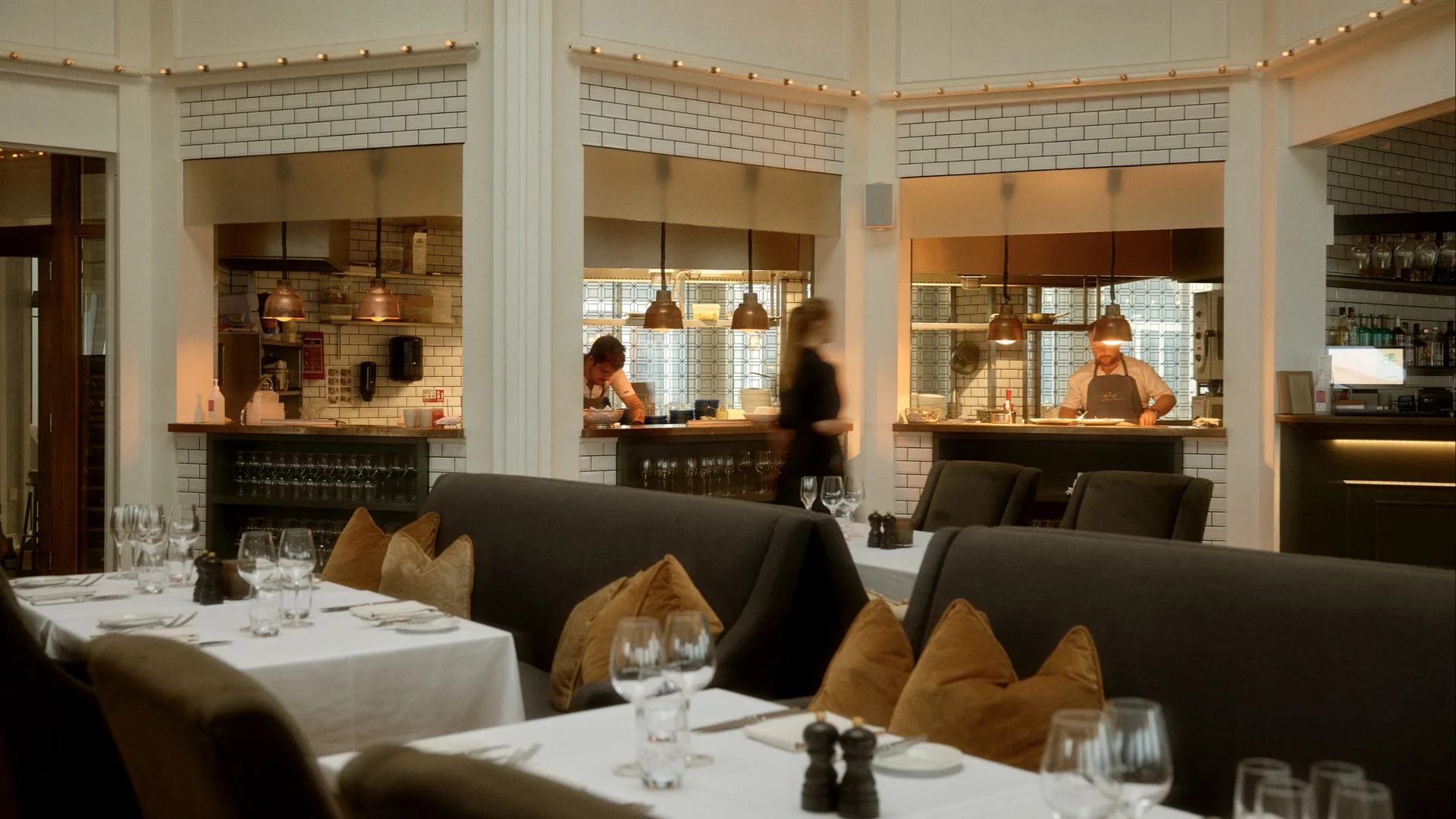 Marienlyst Strandhotel conference room interior – click to experience in 3D