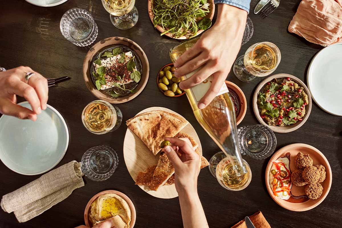 Beautifully plated dish at Palmers Restaurant Ellery Beach House Stockholm