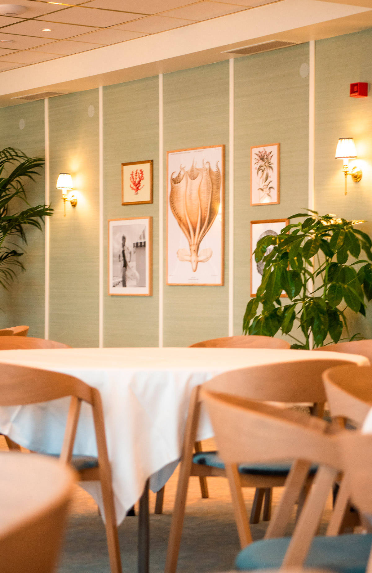 Meeting space with presentation equipment at Falkenberg Strandbad