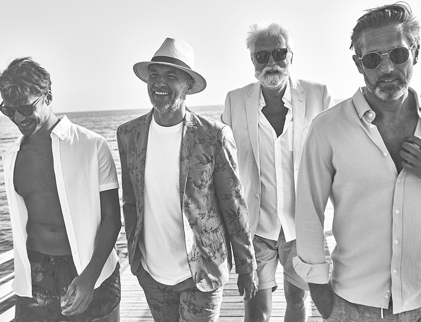 Nostalgic summer moment on the Falkenberg Strandbad coastline