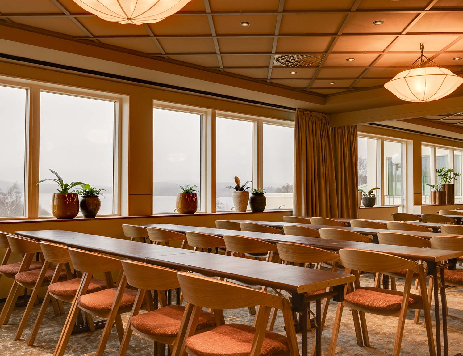 Hjortviken padel court for team building activities