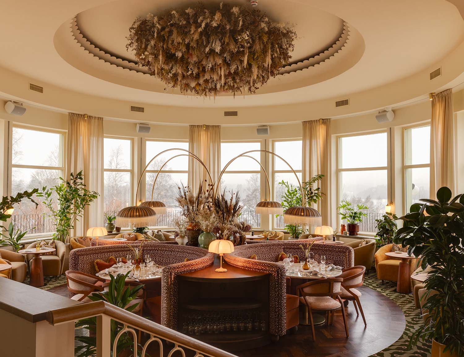 Hjortviken lakeside dock with calm water reflections