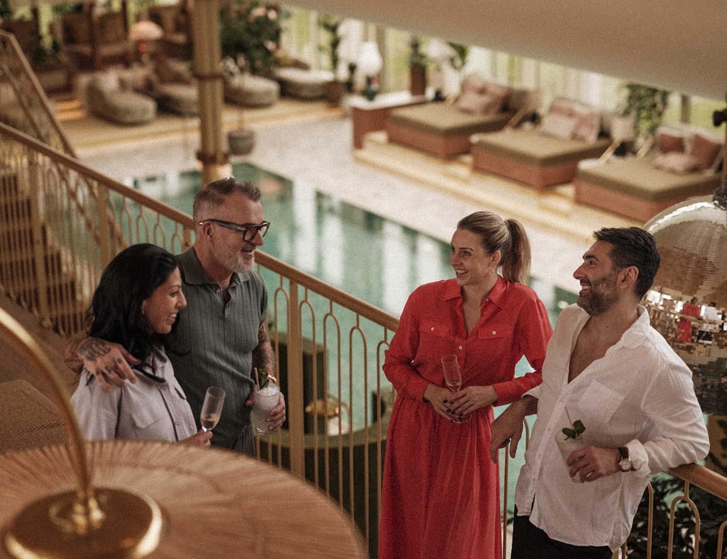 Hjortviken lobby interior with modern Scandinavian design