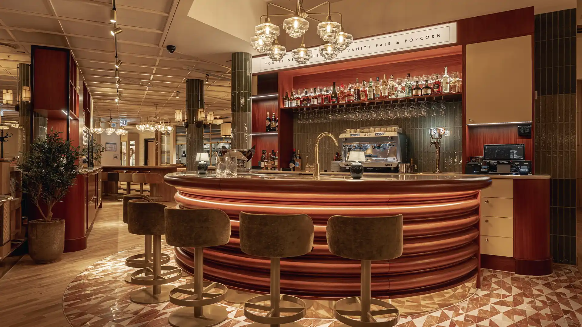 Brunch spread with comfort food dishes at Archies restaurant Jacy'z