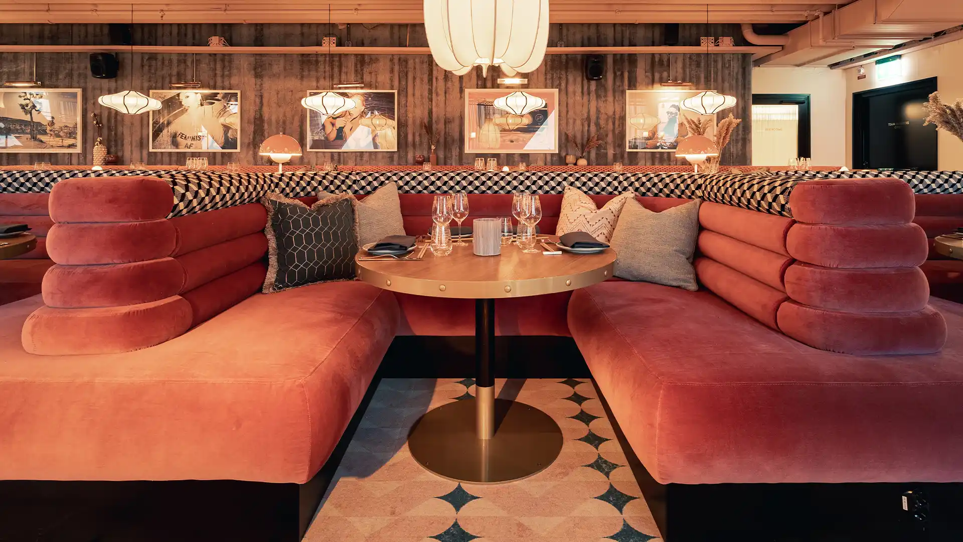 GOGOGAGA restaurant with stylish interior design at Jacy'z Gothenburg