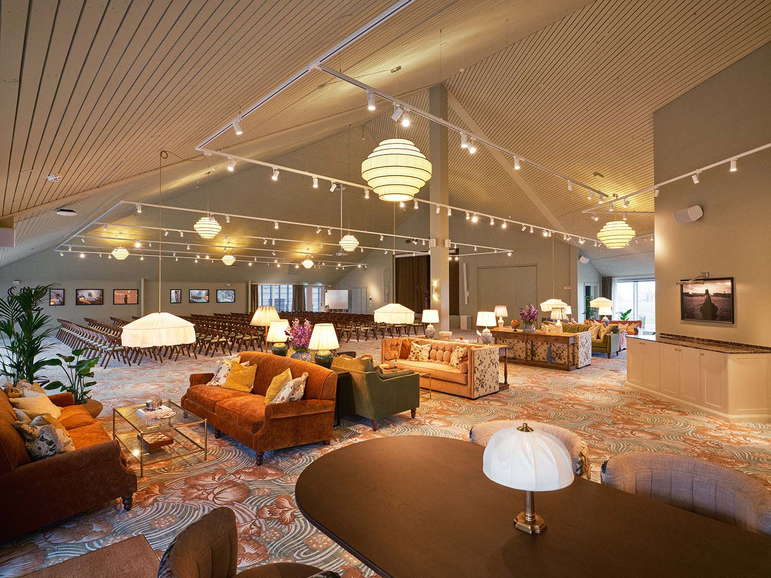Maryhill Estate boardroom with large table and modern AV technology
