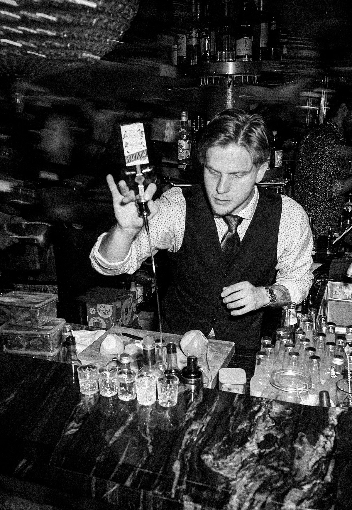 Live music at the bar, Hotel Pigalle Gothenburg