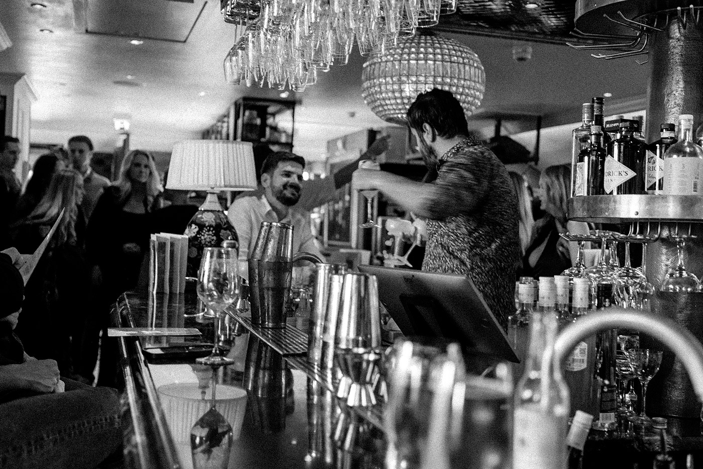 DJ set and nightlife atmosphere at Hotel Pigalle Gothenburg