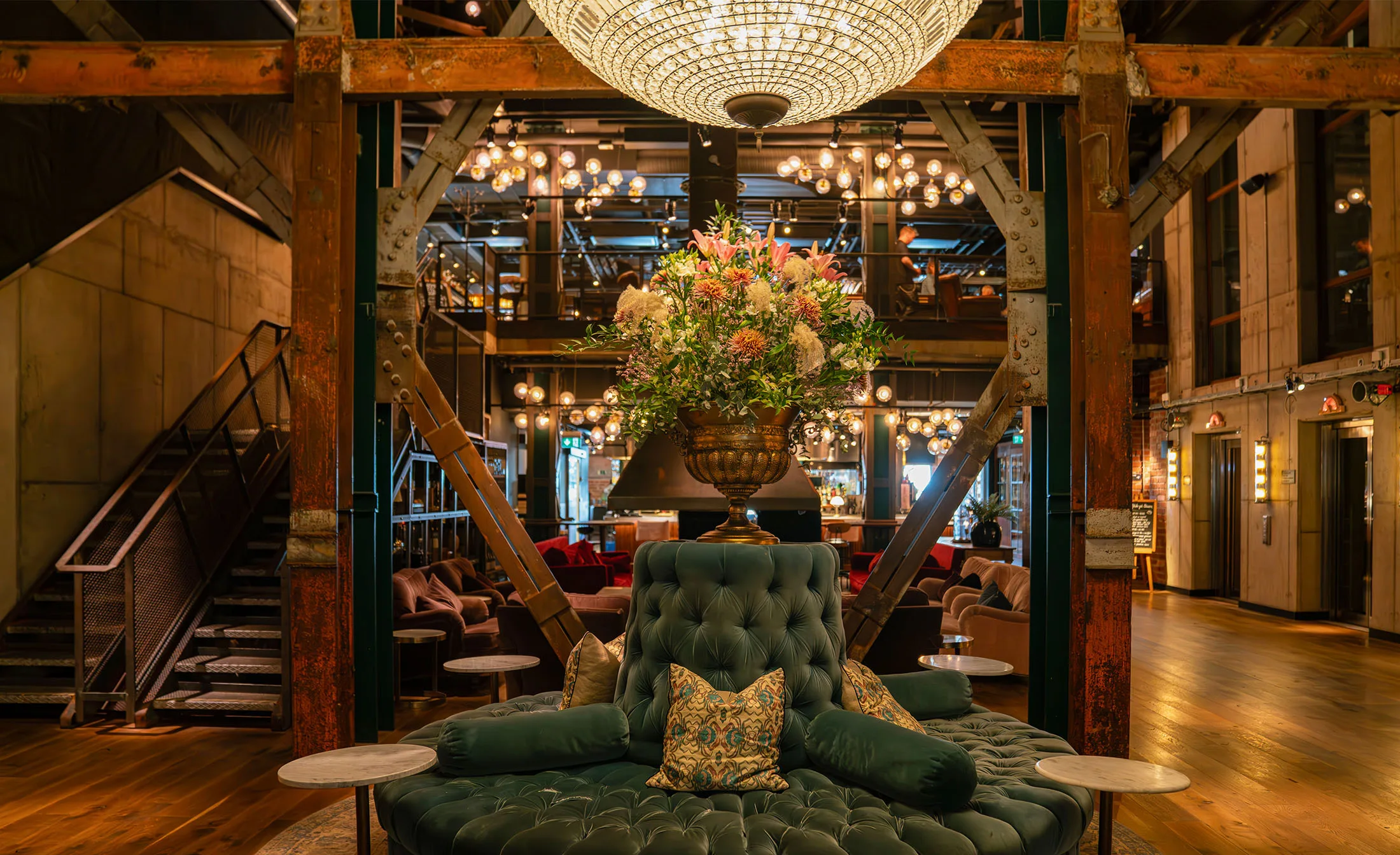 Retro arcade machines in the Gallery of Fun at The Steam Hotel