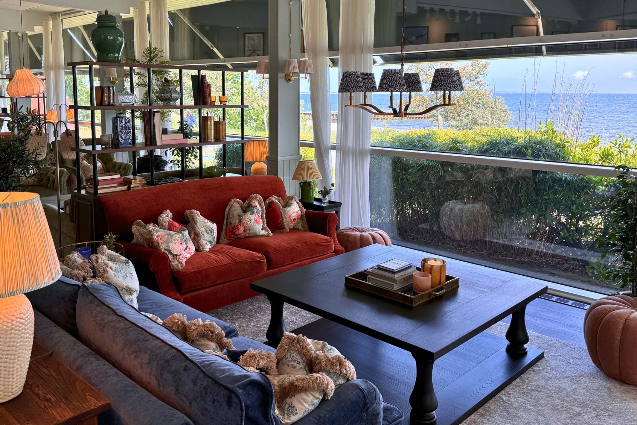 Aerial view of Ystad Saltsjobad seaside conference resort